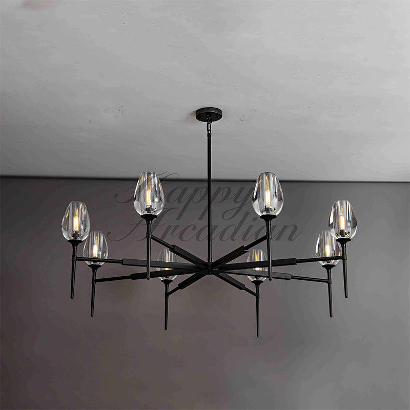Harper Tulpe Series Round Chanelier Lighting