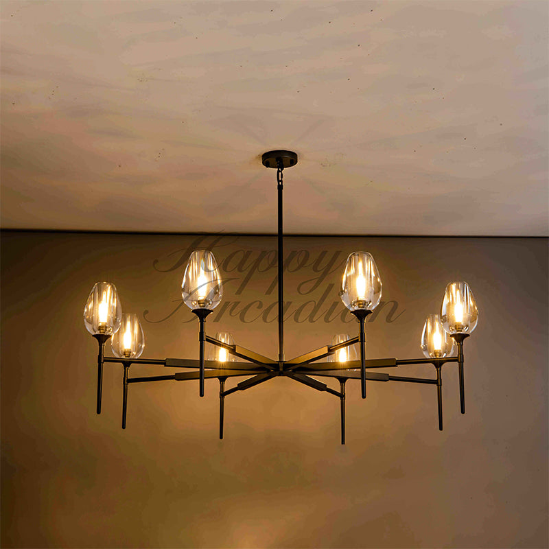 Harper Tulpe Series Round Chanelier Lighting