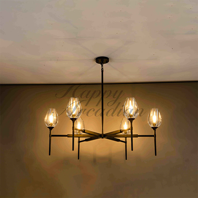 Harper Tulpe Series Round Chanelier Lighting