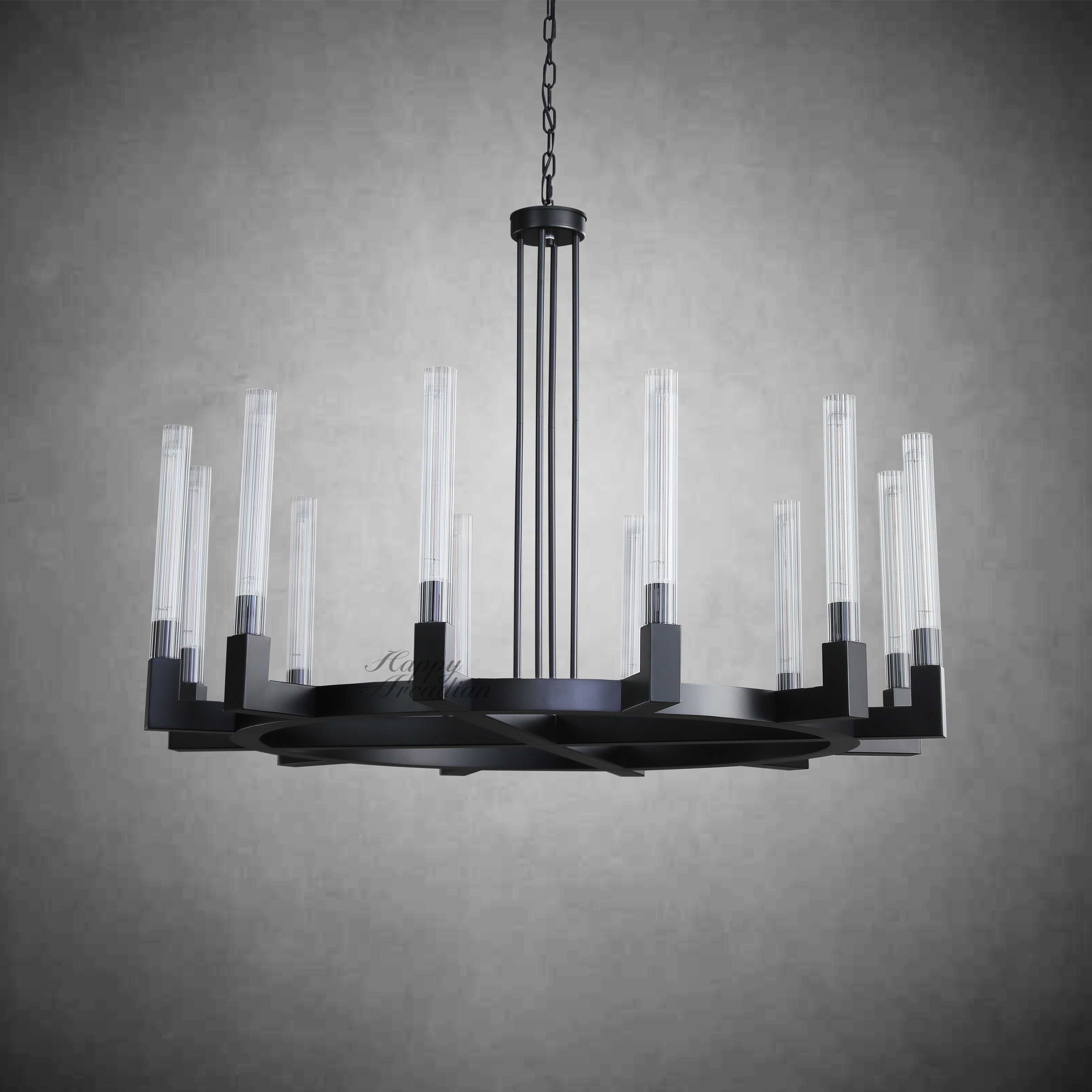 HA Candlestick Round Chandelier 36" 48''60'' 72"