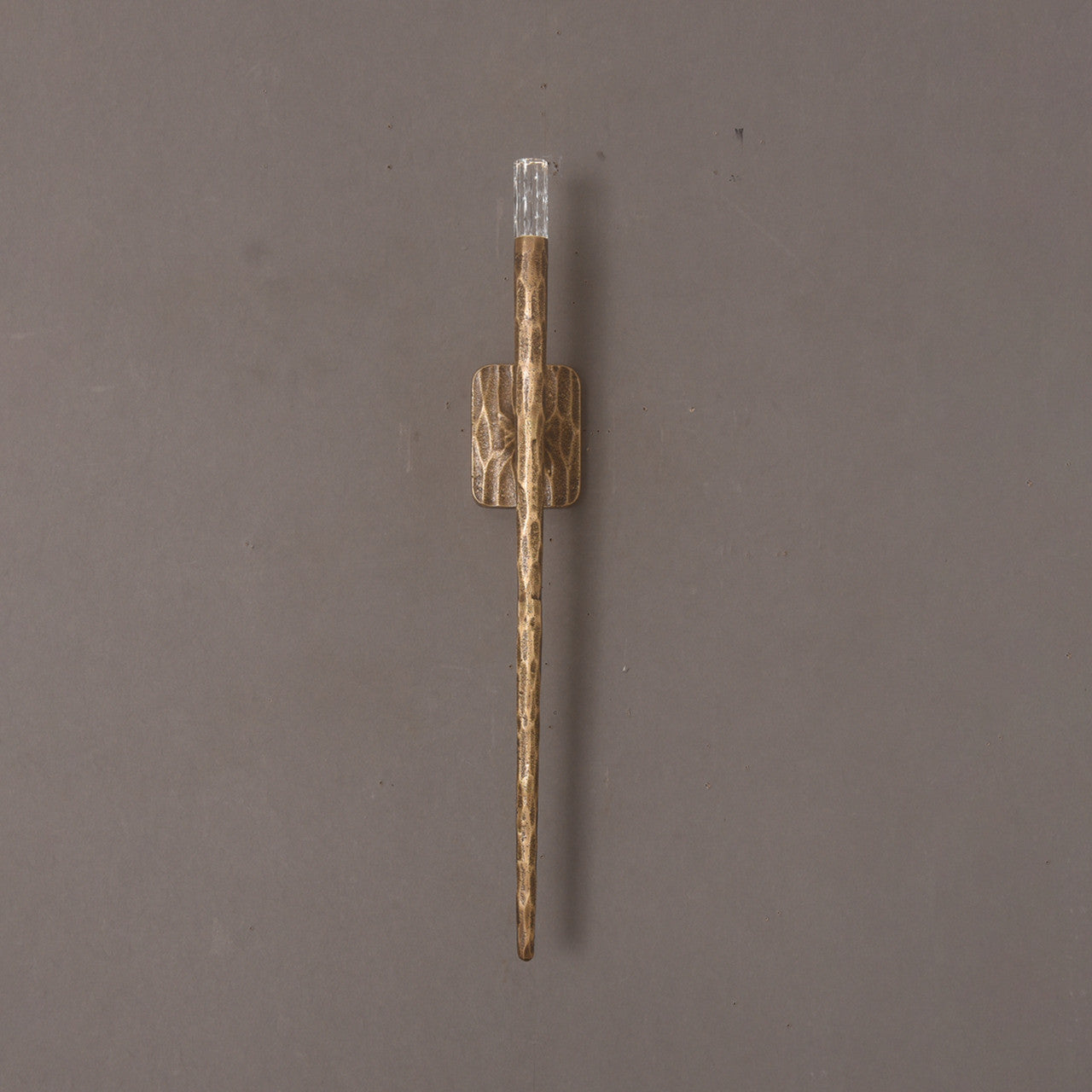 Mace Brass Wall Sconce