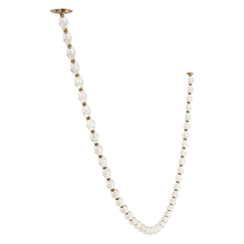 Collier Glass Pendant Lamp 254.8"H