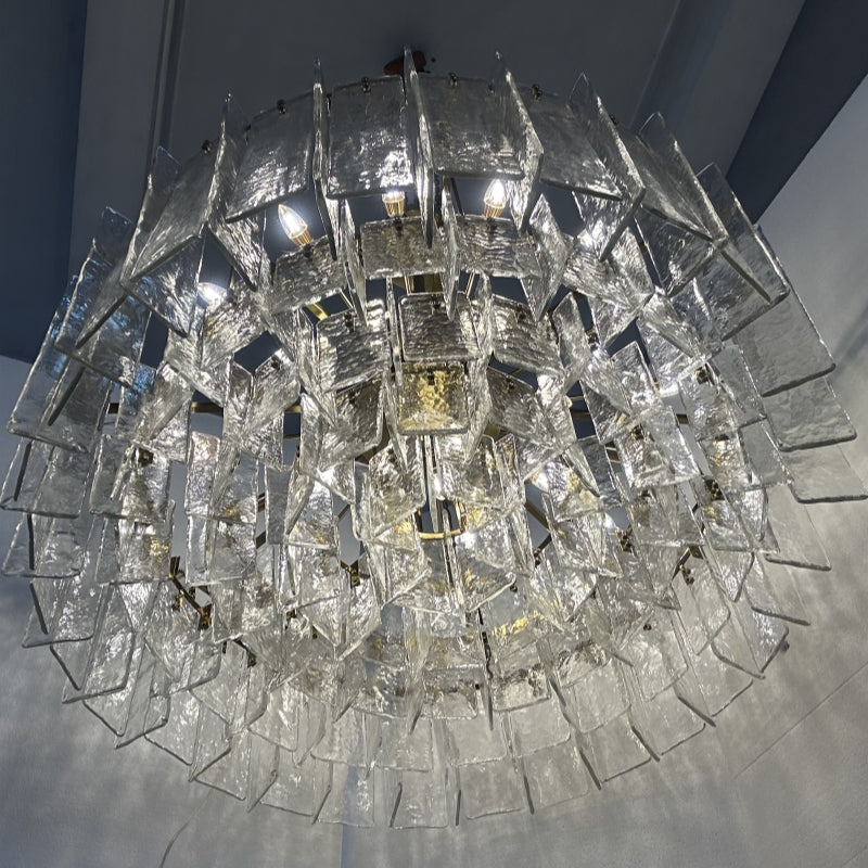 HA Lattice Round Chandelier 36''