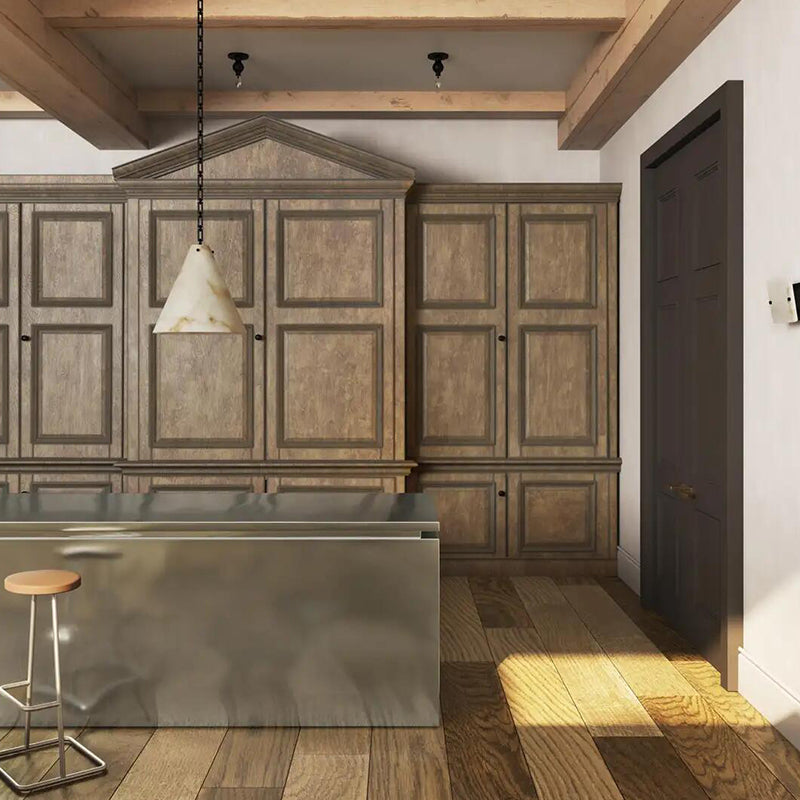 Contemporary Casey Large Alabaster Pendant Light For Kitchen Island, Living Room