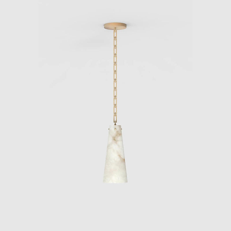 Contemporary Casey Alabaster Pendant Light For Kitchen Island, Living Room