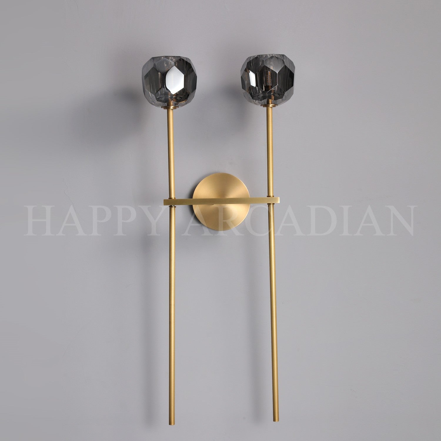 HA Bola De Crystal Ball Grand Double Wall Sconce