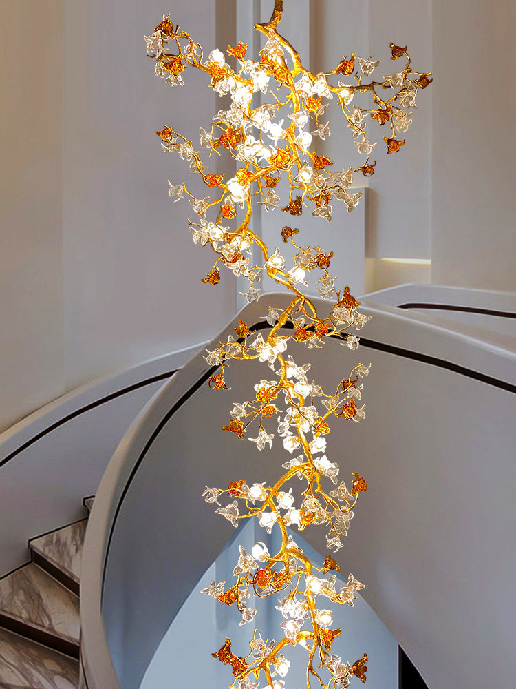 Luxury Villa Elegant Villa Blossom and Branch Chandelier, Kevin Studio