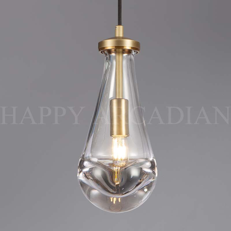 HA Raindrop 3 Lights Pendant Lamp, Mini Kitchen Island Lamp