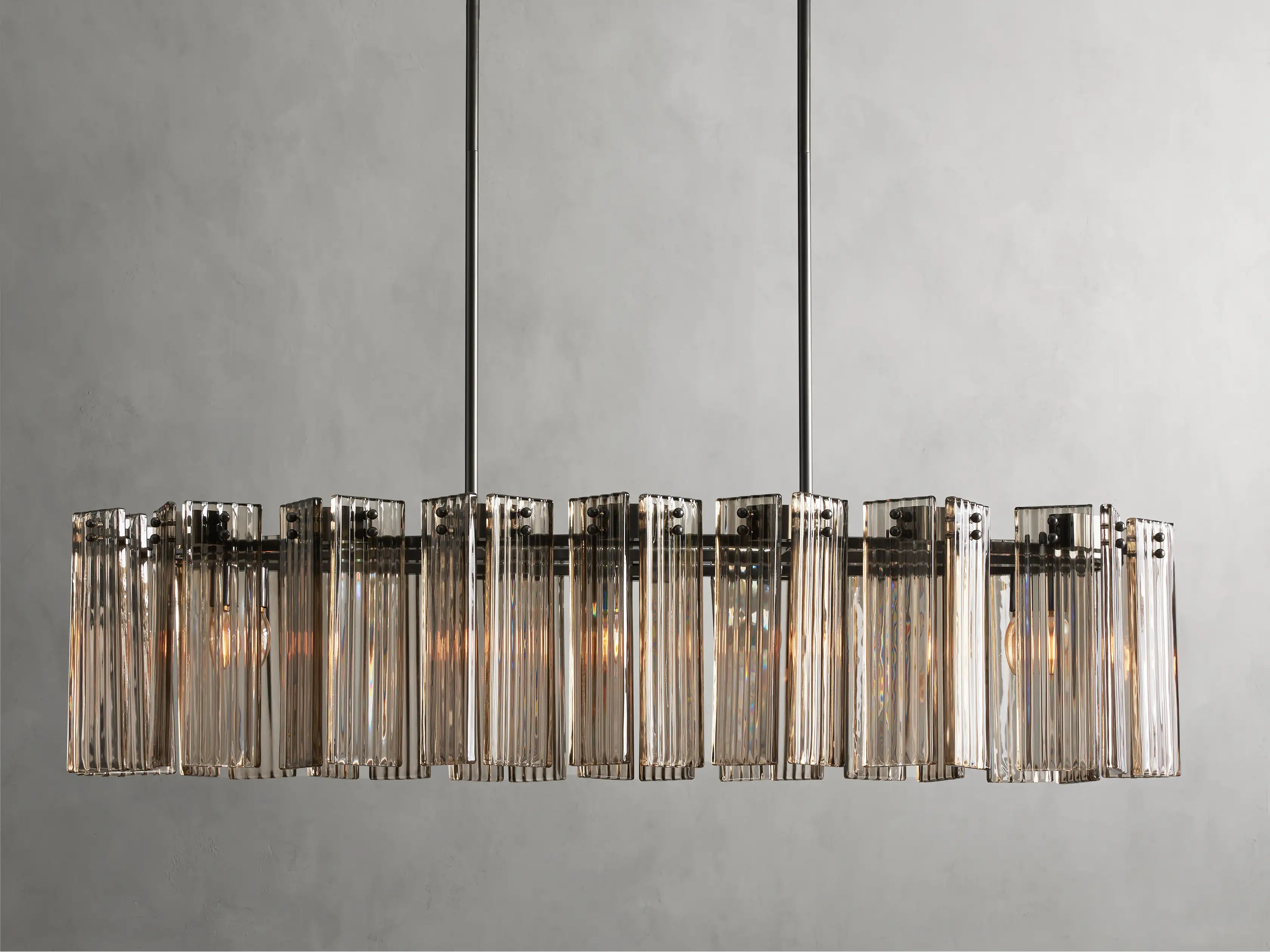 Delsie Oval 51" 63'' 72'' Chandelier
