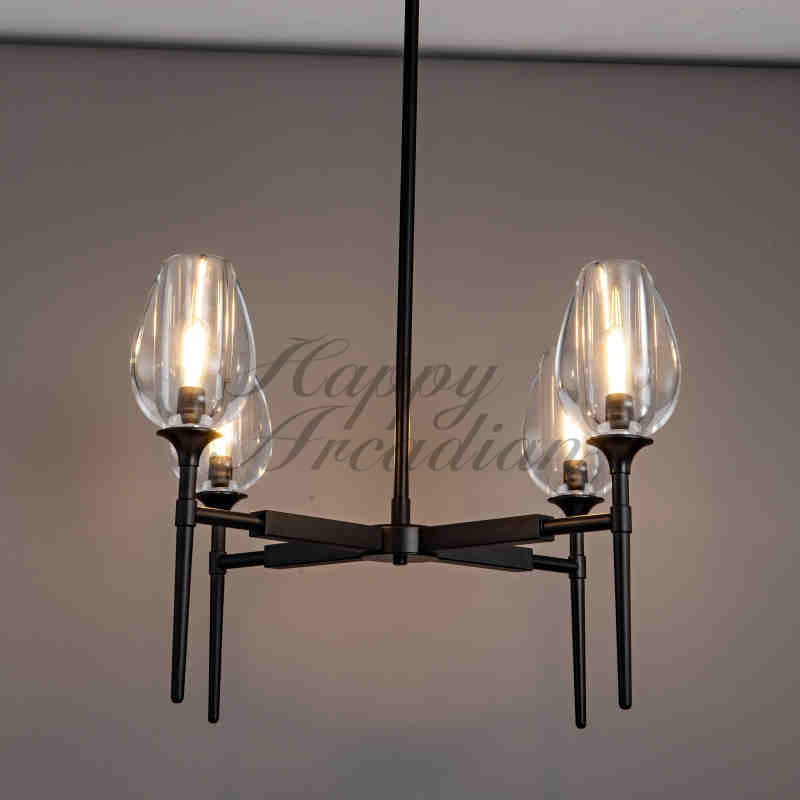 Harper Tulpe Series Round Chanelier Lighting