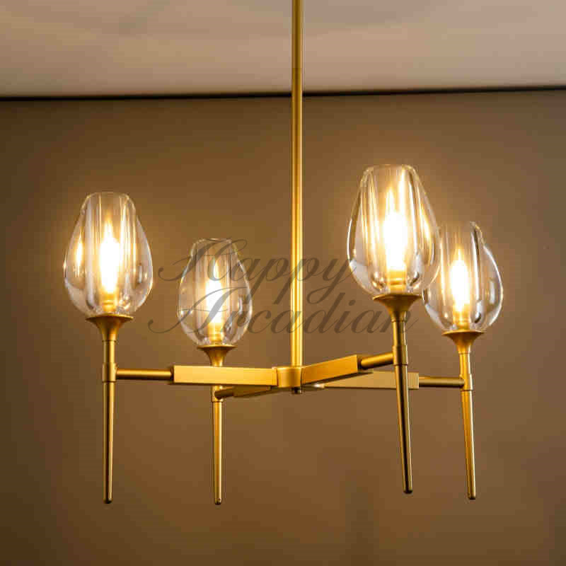 Harper Tulpe Series Round Chanelier Lighting