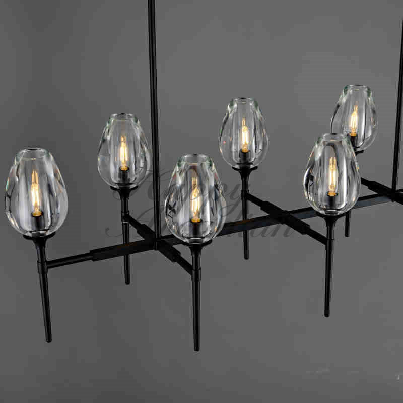 Harper Tulpe Series Round Chanelier Lighting