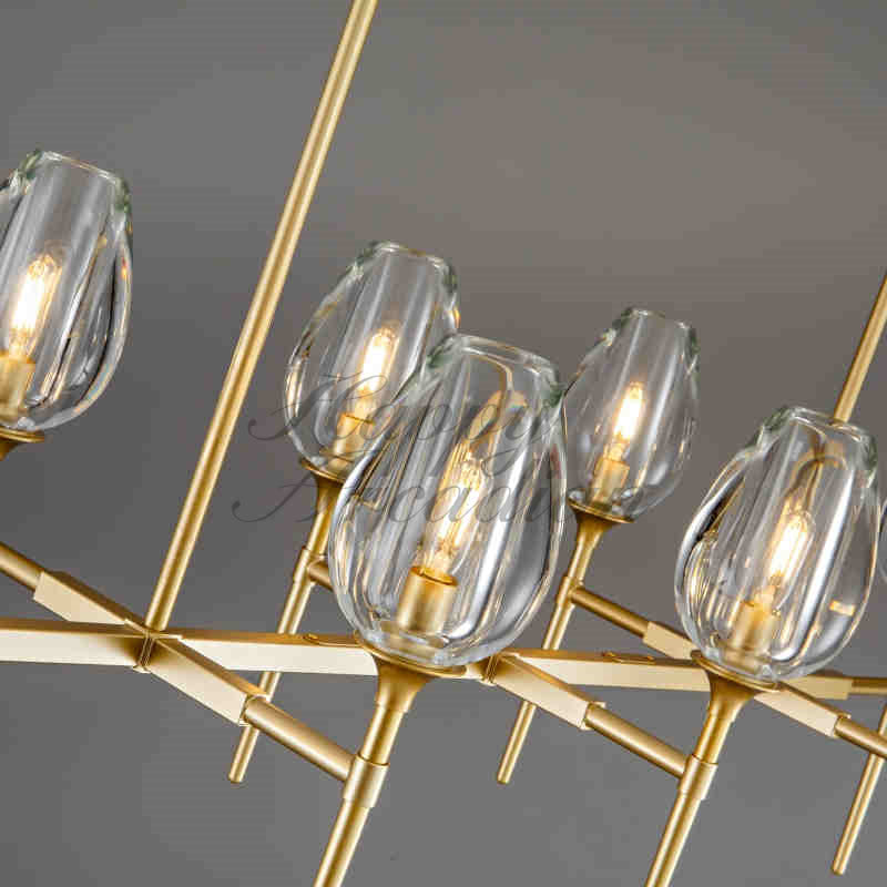 Harper Tulpe Series Round Chanelier Lighting