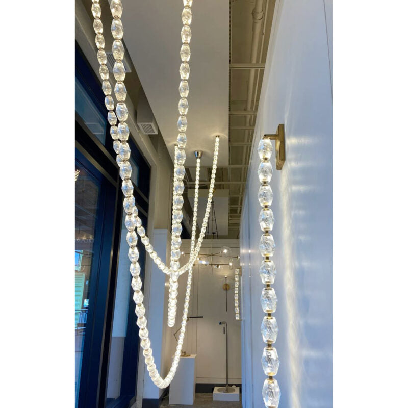Collier Glass Pendant Lamp 51.6"H