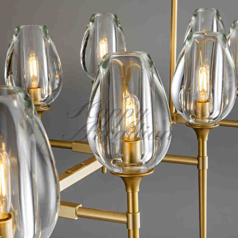 Harper Tulpe Series Round Chanelier Lighting