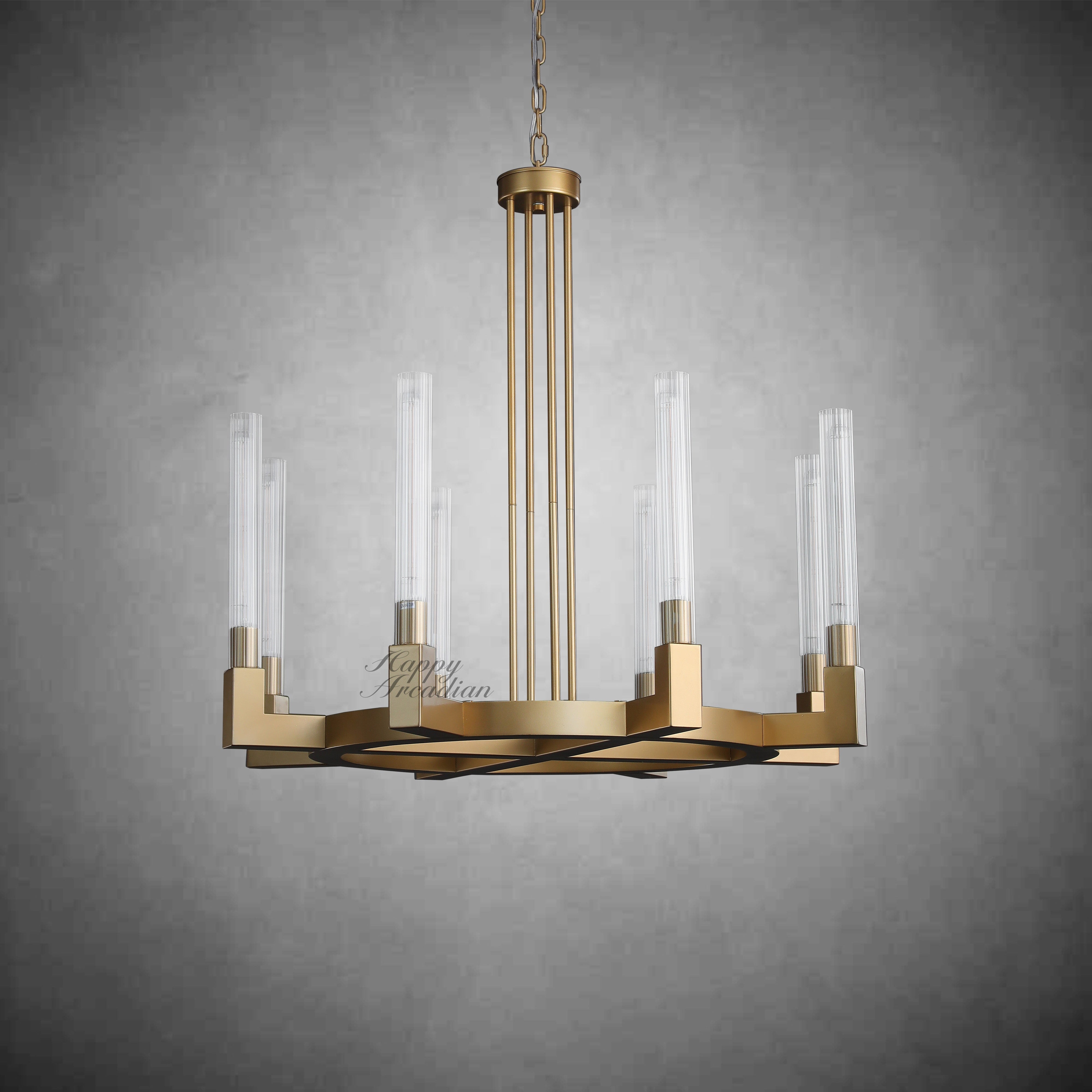 HA Candlestick Round Chandelier 36" 48''60'' 72"