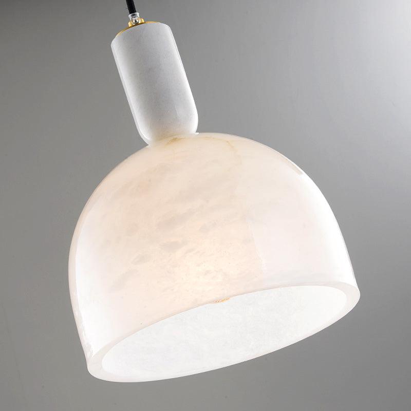 Alabaster Modern Art Pendant Light