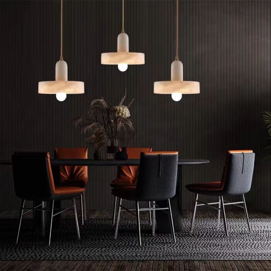 Kamilla Alabaster Kitchen Island Pendant Lamp