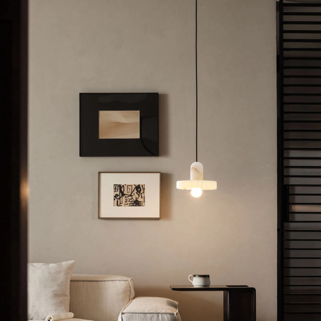 Kamilla Alabaster Kitchen Island Pendant Lamp