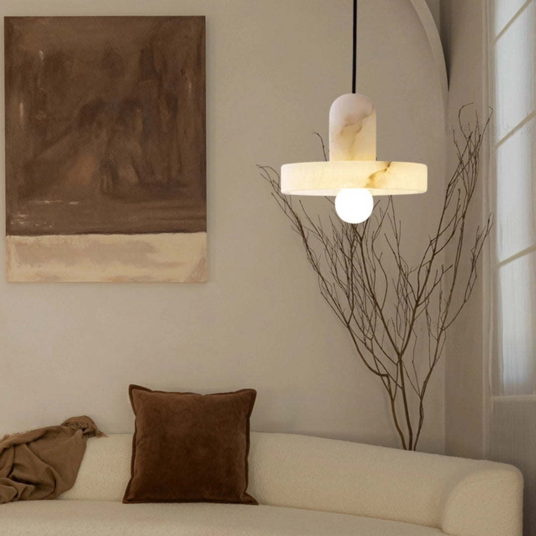 Kamilla Alabaster Kitchen Island Pendant Lamp