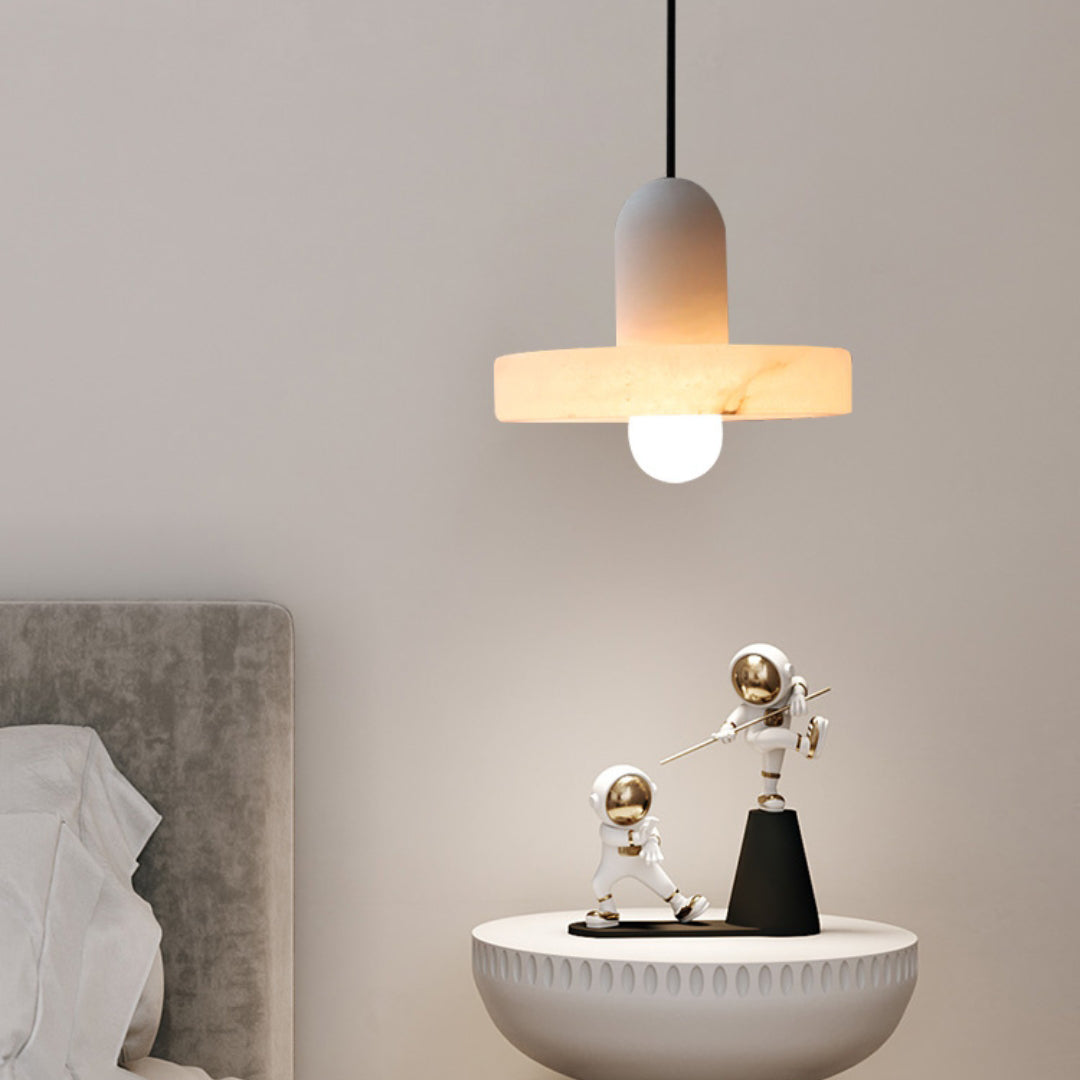 Kamilla Alabaster Kitchen Island Pendant Lamp