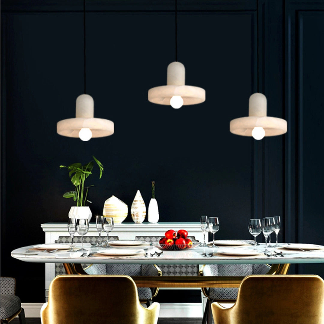 Kamilla Alabaster Kitchen Island Pendant Lamp