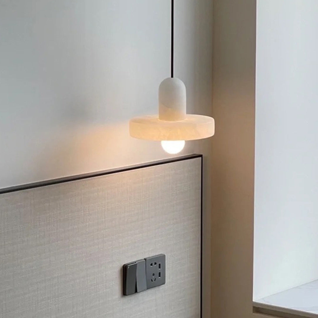 Kamilla Alabaster Kitchen Island Pendant Lamp