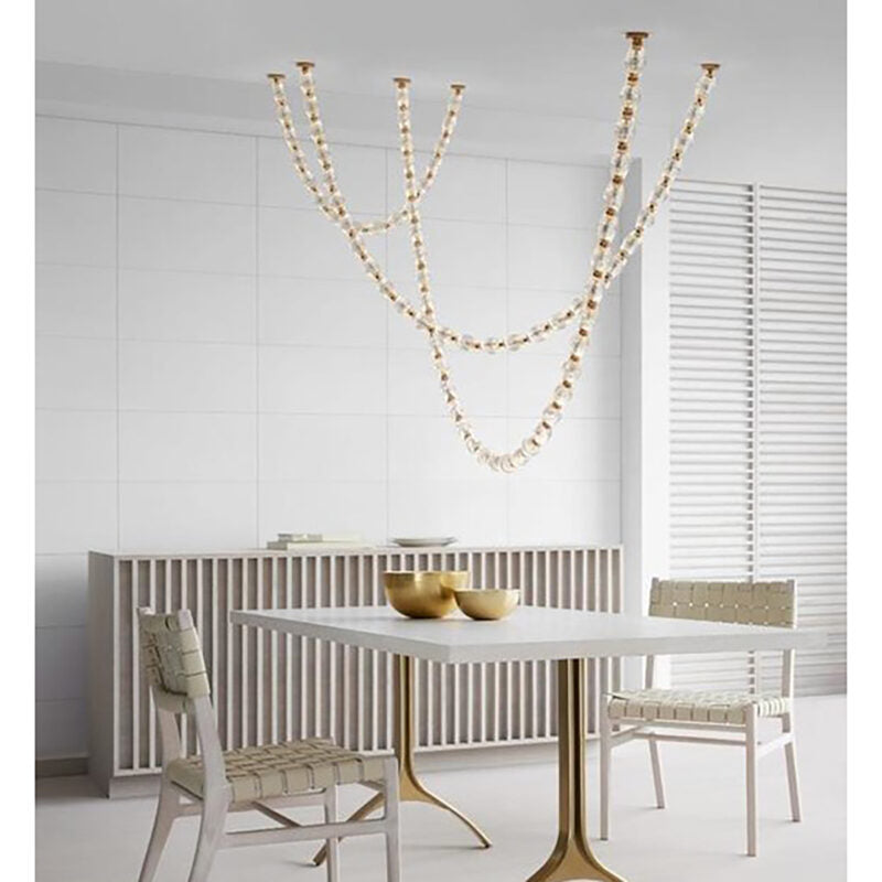 Collier Glass Pendant Lamp 254.8"H