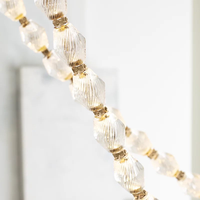 Collier Glass Pendant Lamp 254.8"H