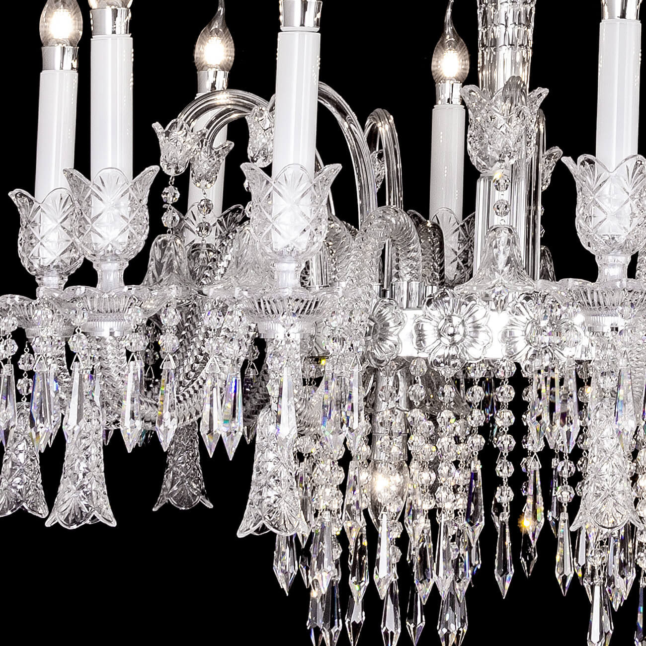 Arcadian Bell Dining Crystal chandelier
