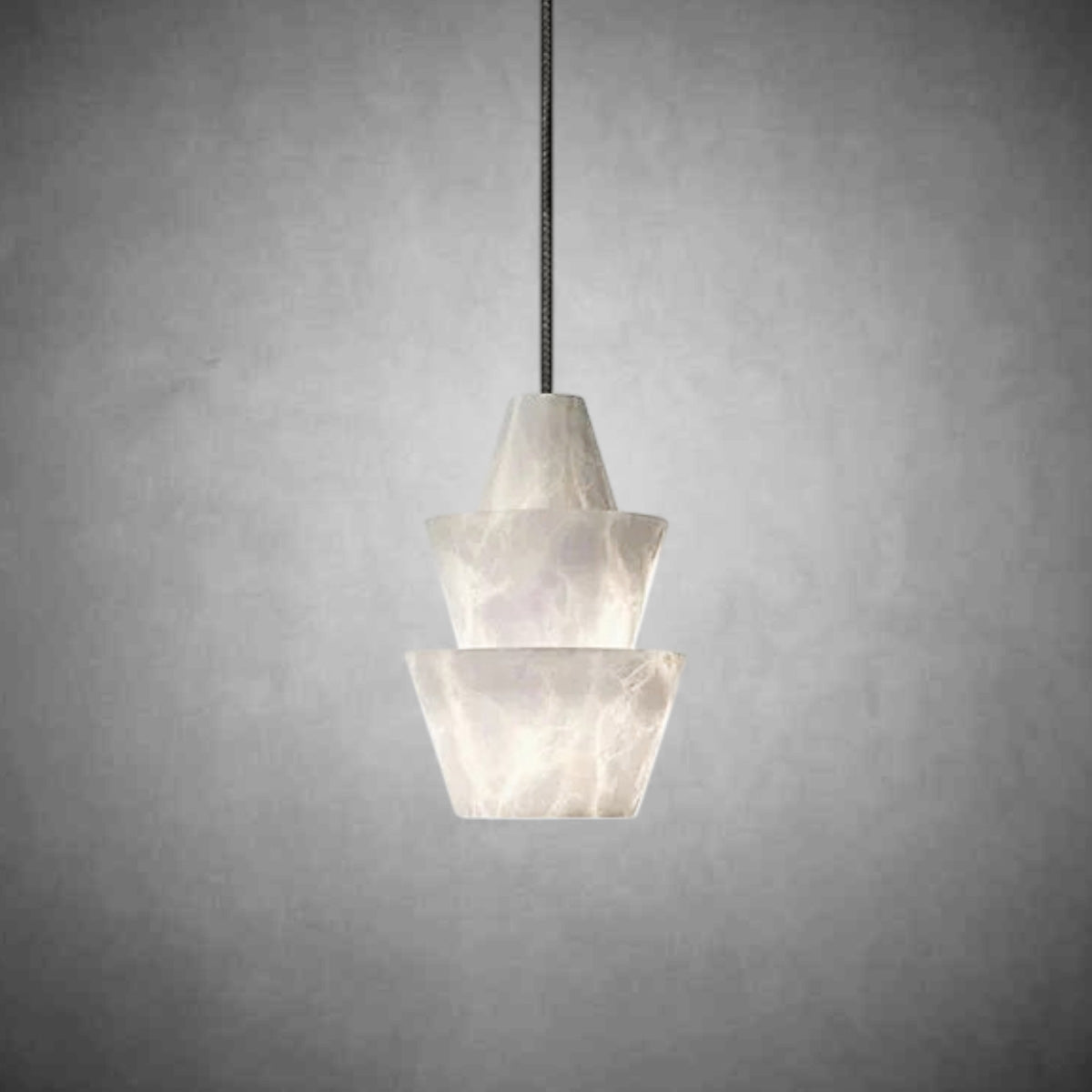 Ellie Alabaster Modern Kitchen Island Pendant Light
