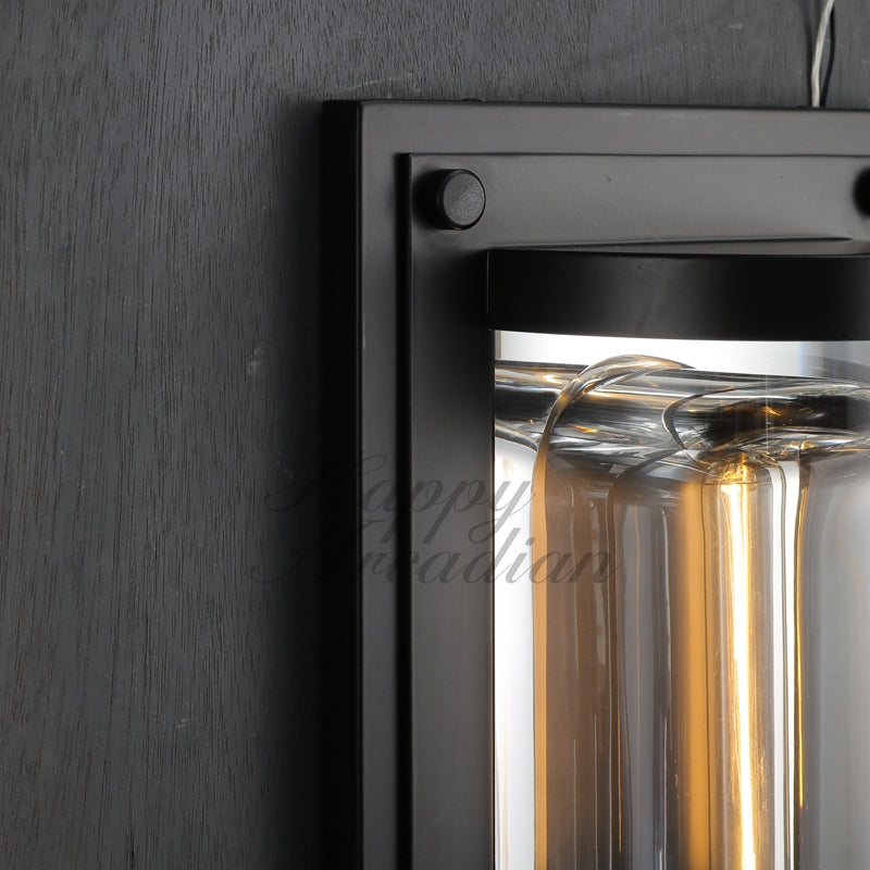 Elowen Glass Wall Sconce, Indoor Wall Lamp Fixture