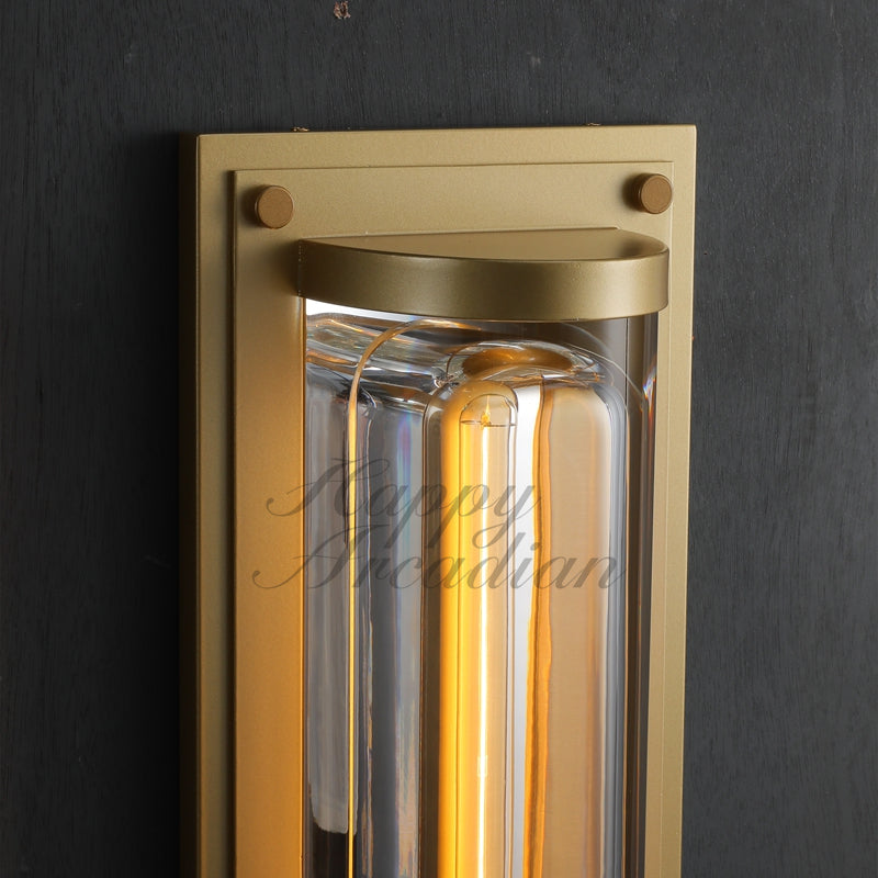 Elowen Glass Wall Sconce, Indoor Wall Lamp Fixture