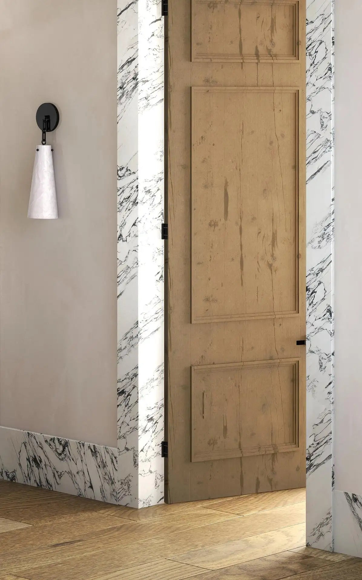 Contemporary Casey Alabaster Wall Sconce For Kitchen Island, Bedroom