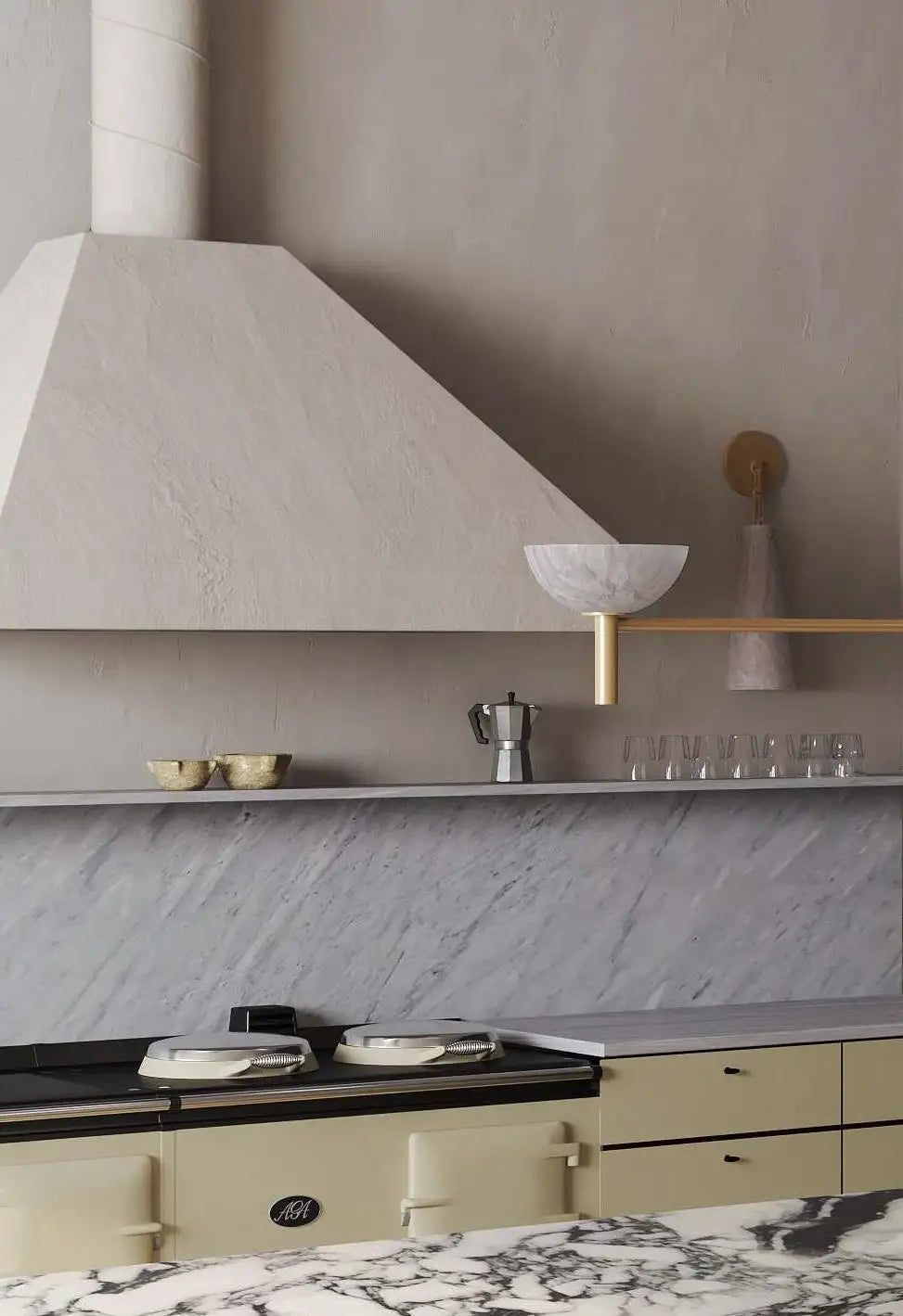 Contemporary Casey Alabaster Wall Sconce For Kitchen Island, Bedroom