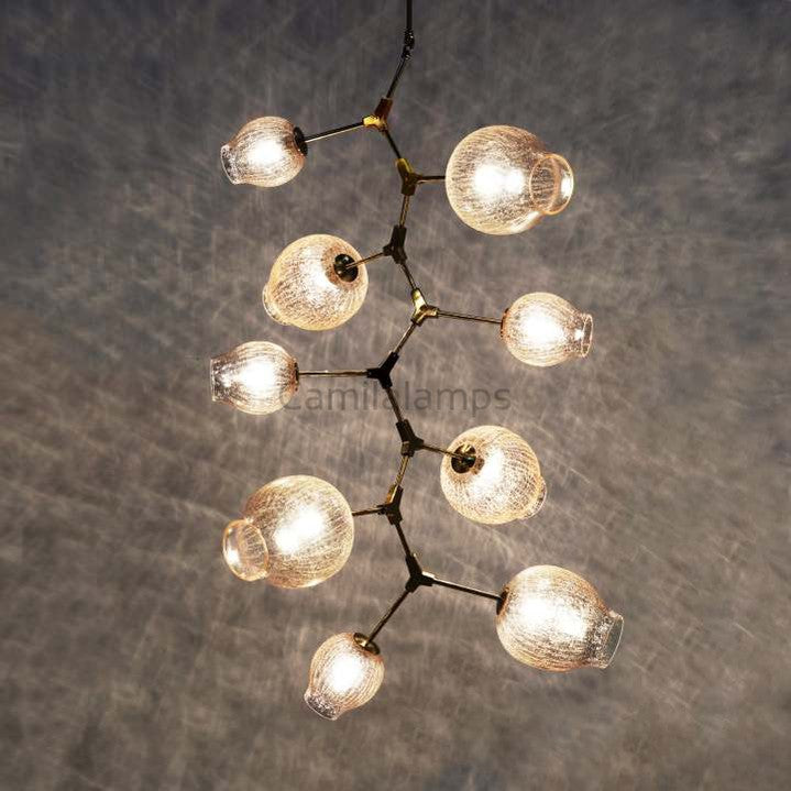 Covington Drop Globe Branching Bubble Chandelier 38''