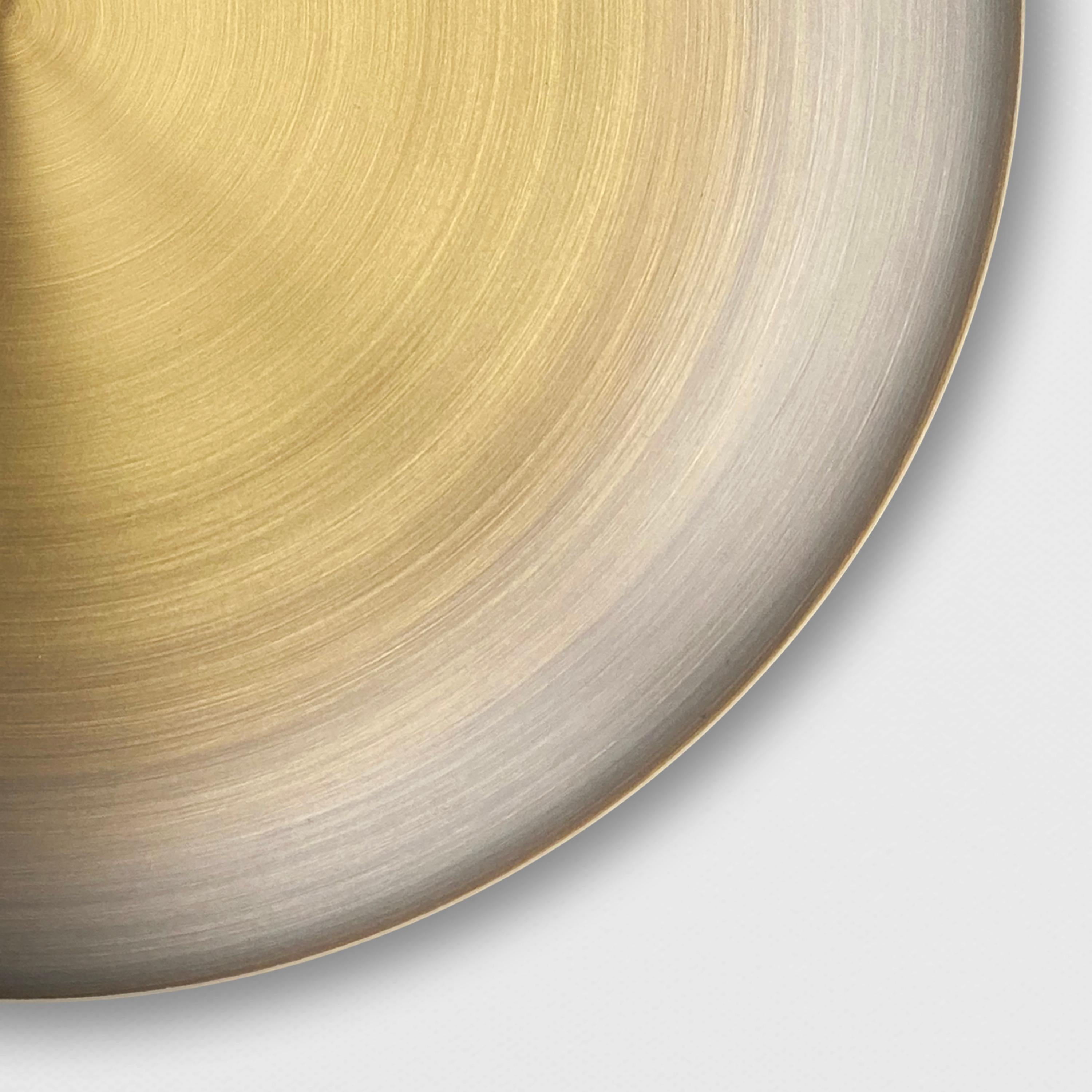 Cosmic Ore Chandelier 100' Bronze Gradient Patinated Brass Ceiling Light
