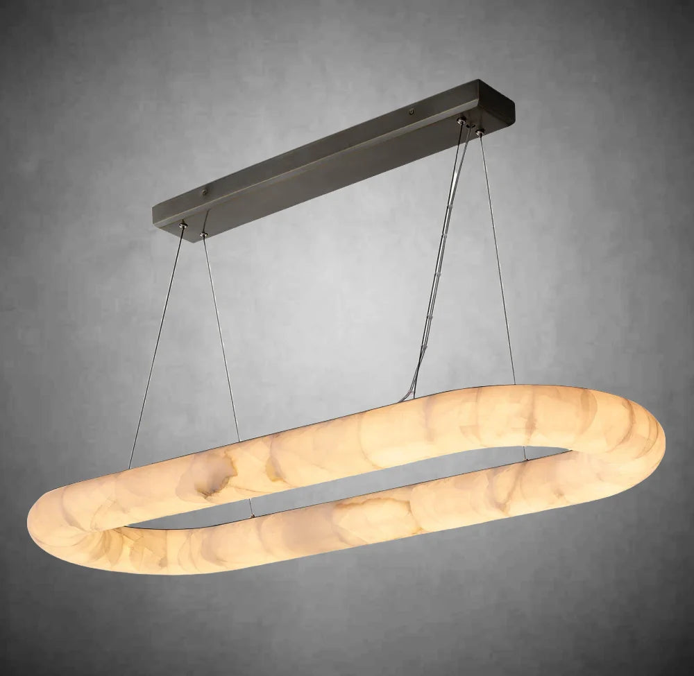 Cressida Lisse Oval Chandelier
