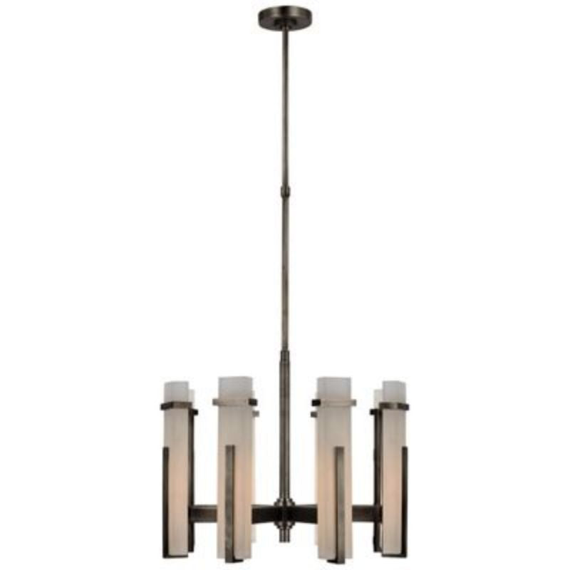 Regina Alabaster Fowler Malik Medium Hanging Chandelier