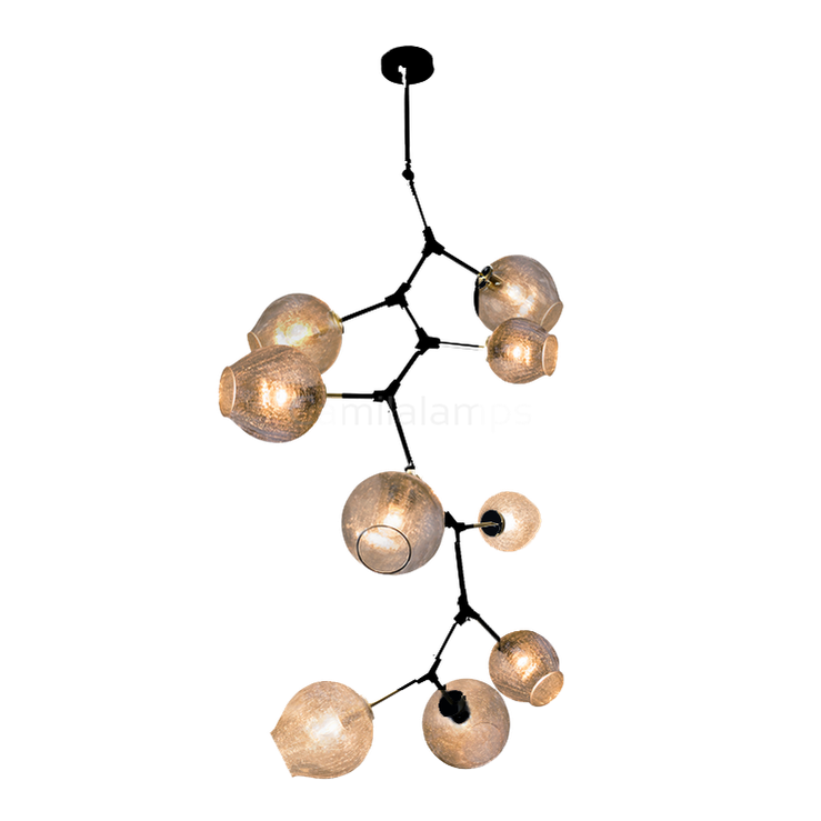 Covington Drop Globe Branching Bubble Chandelier 38''