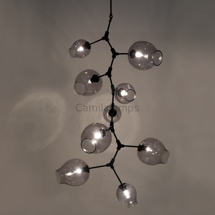 Covington Drop Globe Branching Bubble Chandelier 38''