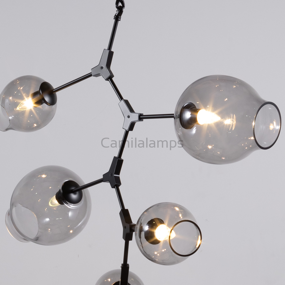 Covington Drop Globe Branching Bubble Chandelier 38''