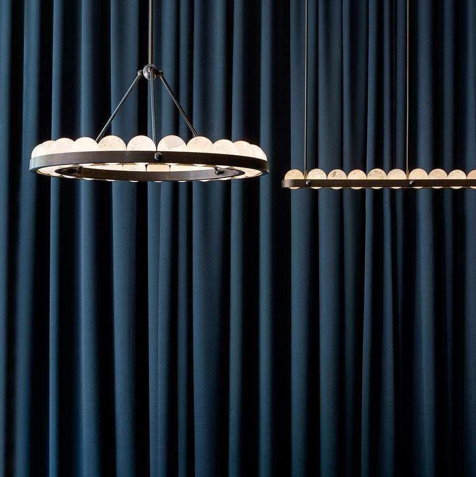 Alabaster Suter Chandelier
