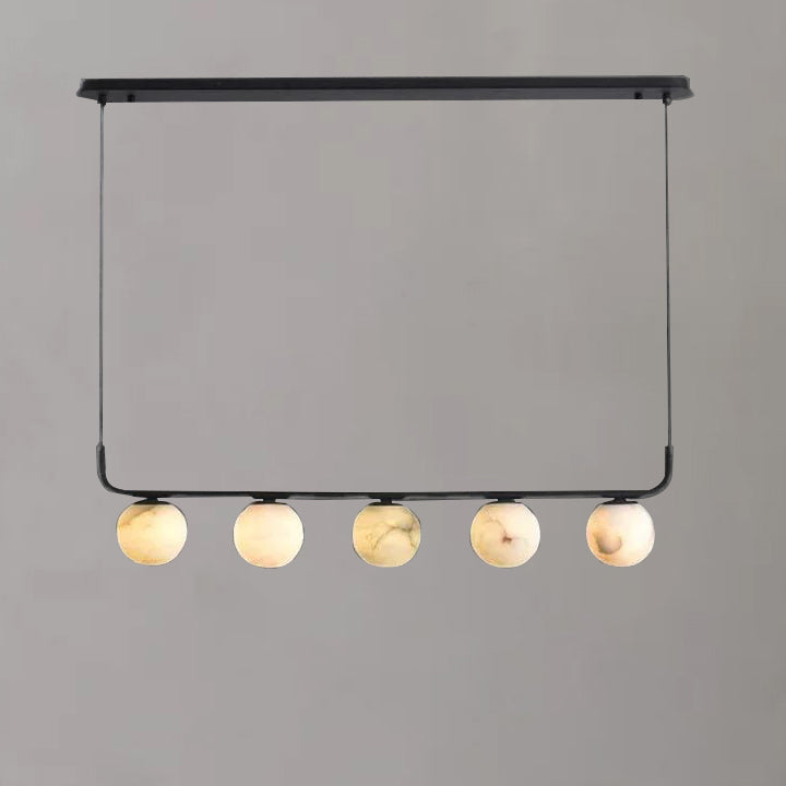Alabaster Global Kitchen Island Pendant