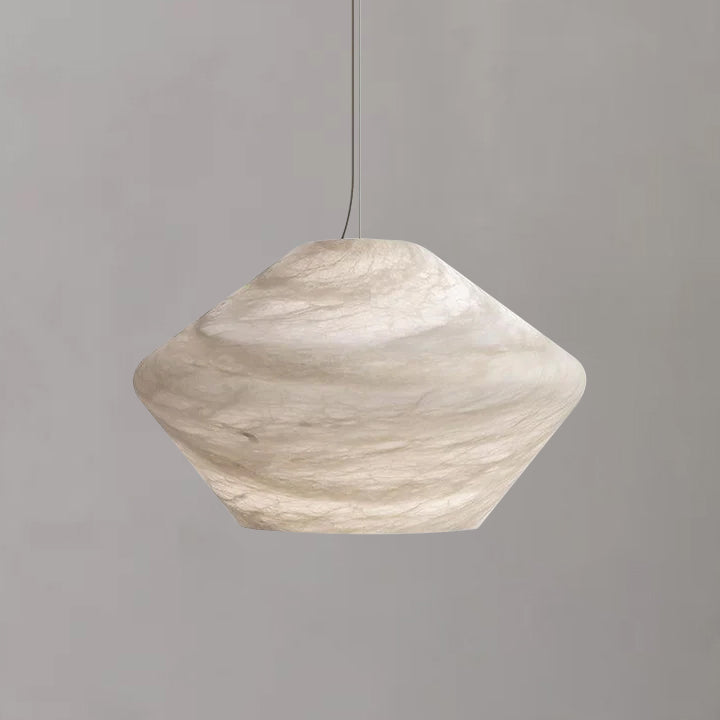 Alabaster Bedside Pendant Light, Living Room Pendant Light