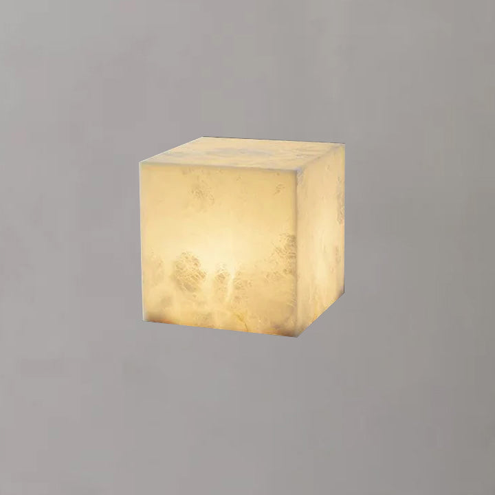 Gavin Alabaster Cubic Pendant For Dining Table, Kitchen Island Pendant