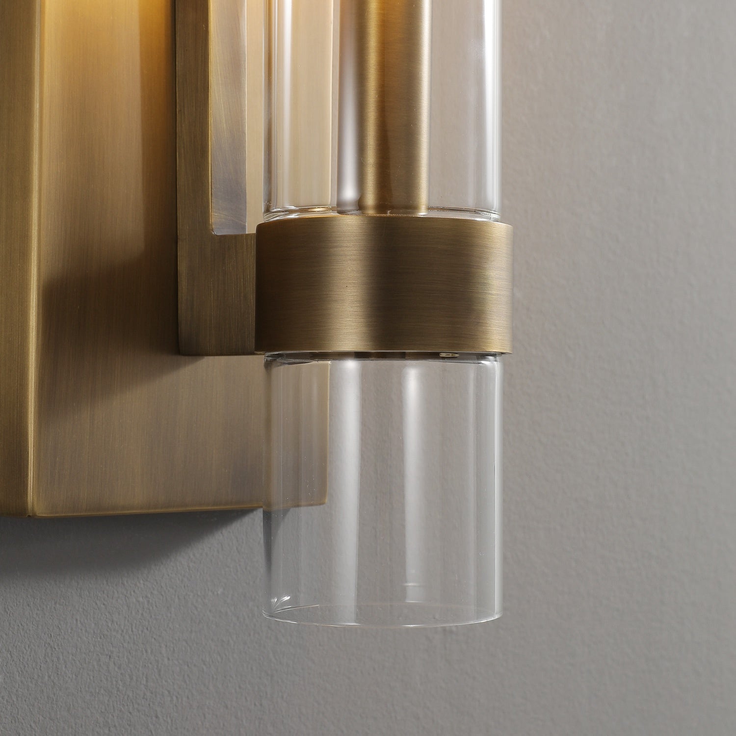 HA Rebecca Glass Wall Sconce 12"H