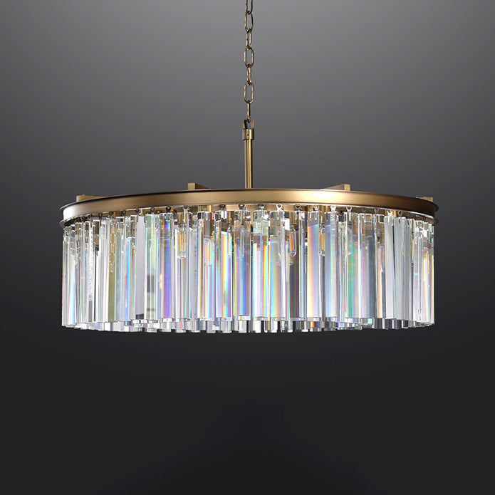 Miria K9 Crystal Round Chandelier 32"