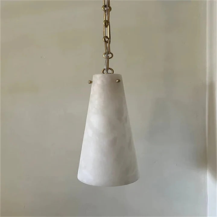 Casey Contemporary Chandelier Alabaster, 3-Light Vintage Alabaster Pendant Cluster