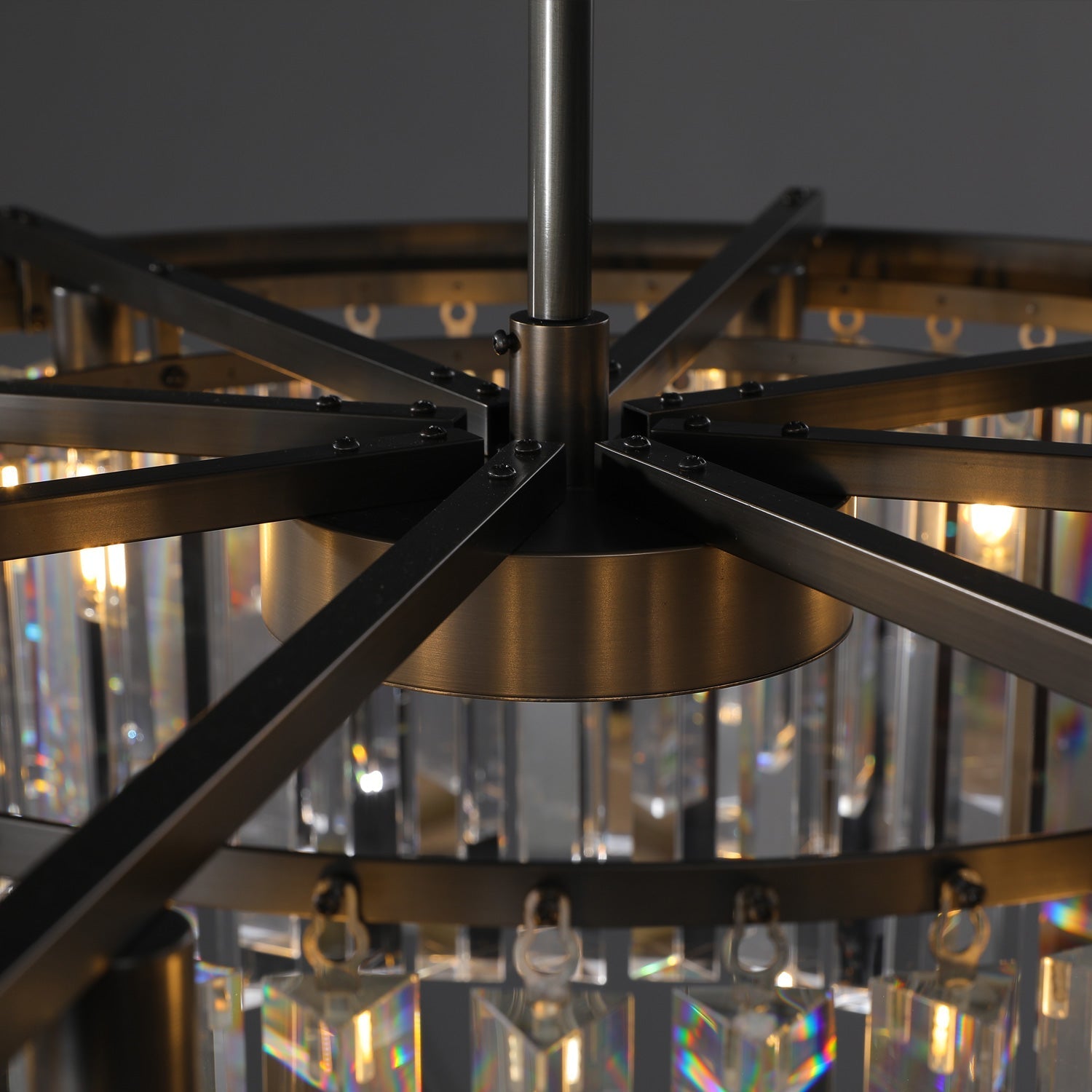 Miria K9 Crystal Round Chandelier 32"